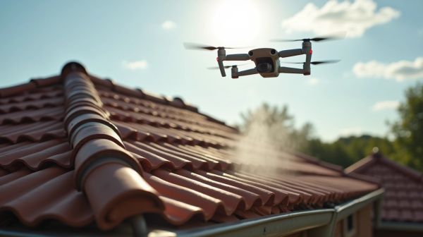 Est-il temps de nettoyer votre toiture par drone ?